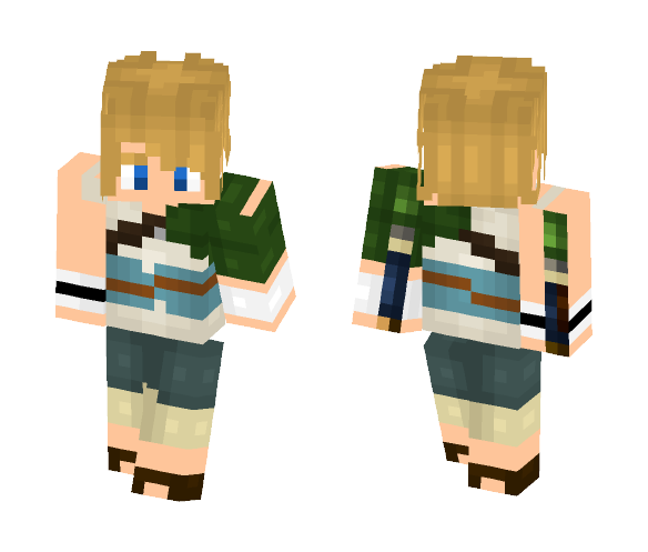 Beginner Link (Twilight Princess) - Male Minecraft Skins - image 1