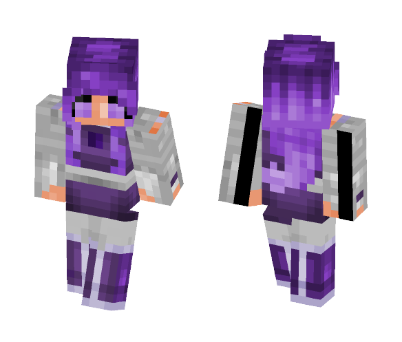 Black Fire - Female Minecraft Skins - image 1