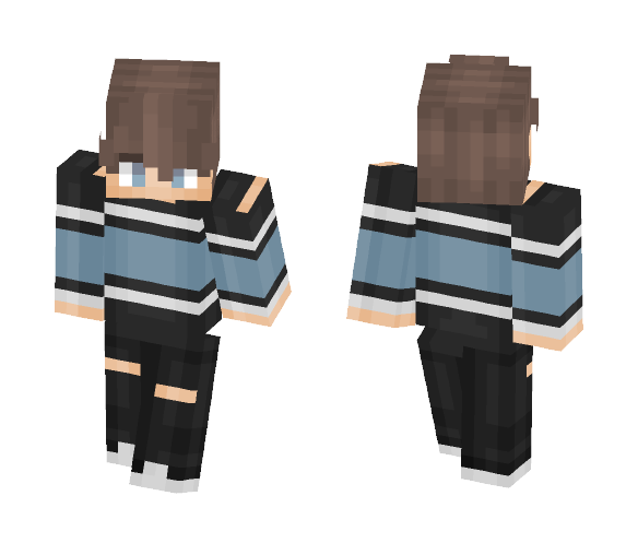 seeing blue - Male Minecraft Skins - image 1