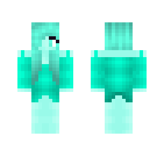 Cyan Slime Girl