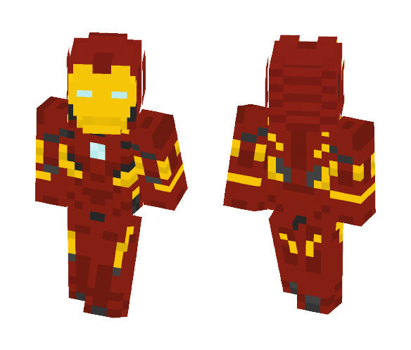 Iron Man mk46 - Iron Man Minecraft Skins - image 1