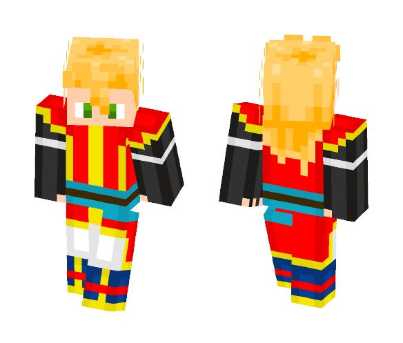 Beat (SSJ3) - Male Minecraft Skins - image 1