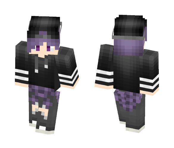 Purple Guy - Male Minecraft Skins - image 1
