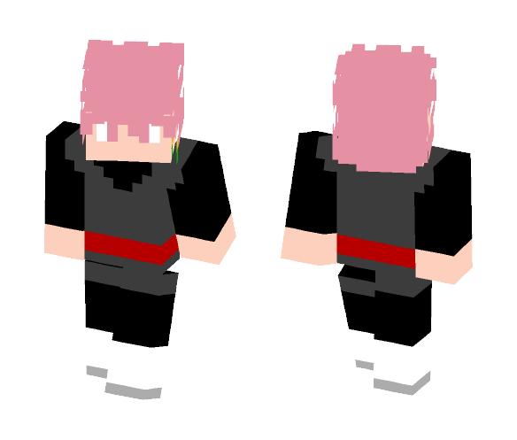 Black Goku(Super Saiyan Rose) - Male Minecraft Skins - image 1