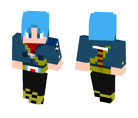 Trunks(DB Super) - Male Minecraft Skins - image 1