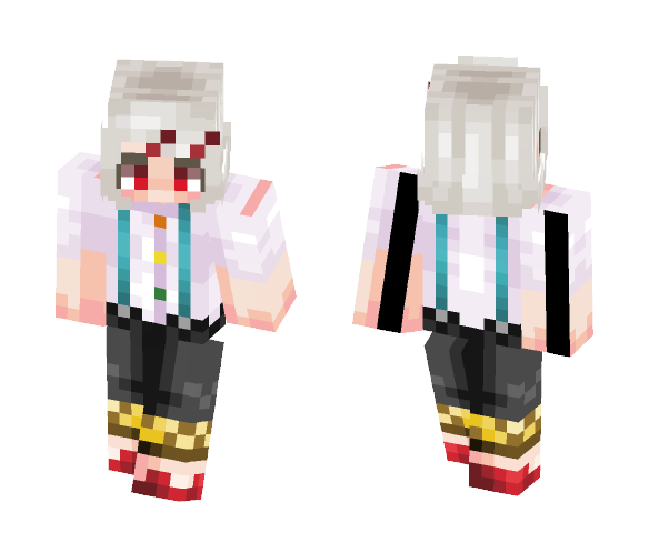 Download Free Tokyo Ghoul - Juuzou Suzuya Skin for Minecraft image 1 Tokyo Ghoul - Juuzou Suzuya - Interchangeable Minecraft Skins - image 1