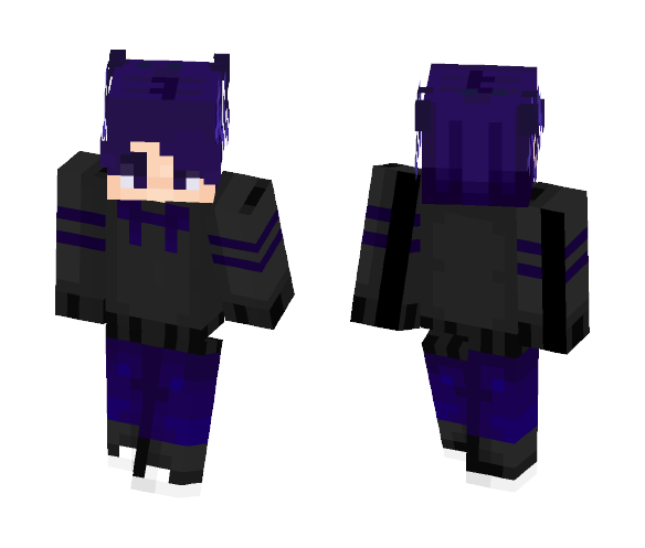 Black And Blue | ѕιмυση - Male Minecraft Skins - image 1
