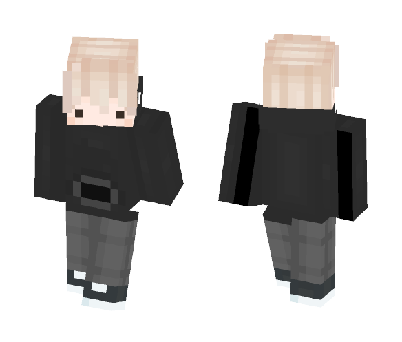 Skin Otaku Female ;3 - Male Minecraft Skins - image 1