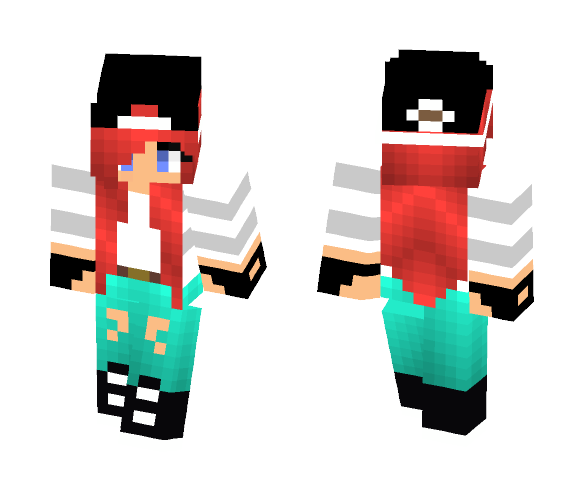 Popular Girl - Girl Minecraft Skins - image 1