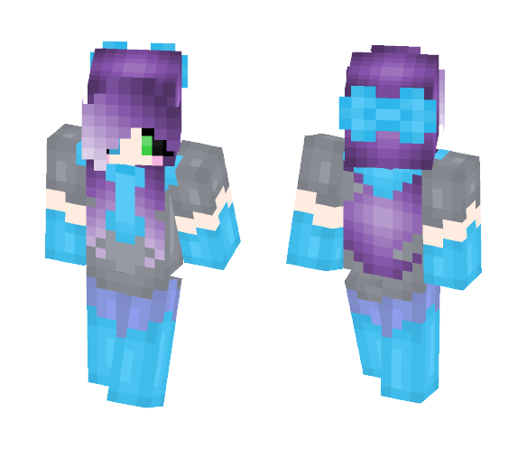 Lilly Underswap Sans - Female Minecraft Skins - image 1