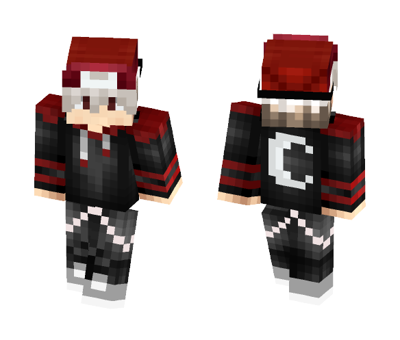MidNight (My OC) - Male Minecraft Skins - image 1