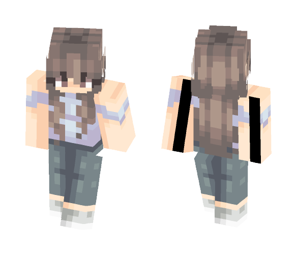 Download Free Storm Skin for Minecraft image 1 Storm - Female Minecraft Skins - image 1