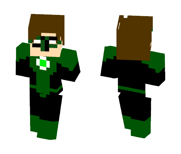 Green Lantern (Hal Jordan) - Comics Minecraft Skins - image 1