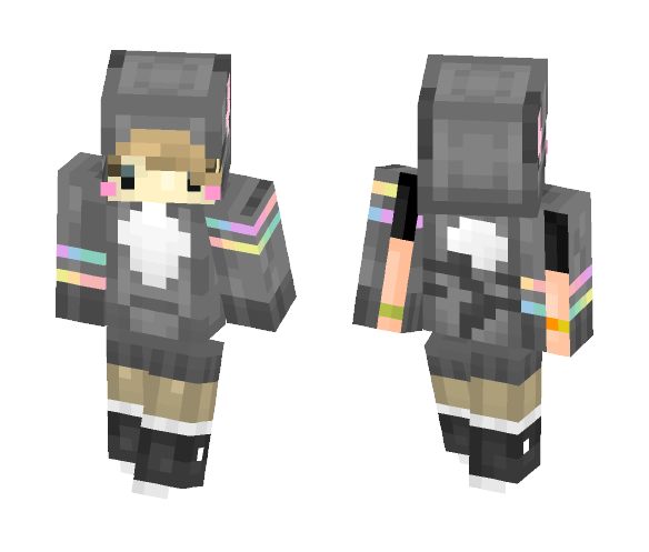 Download Free ~*Neko Boy Chibi*~/ Skin for Minecraft image 1 ~*Neko Boy Chibi*~/ - Boy Minecraft Skins - image 1