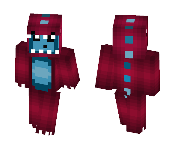 Blue Slime in a Onesie - Interchangeable Minecraft Skins - image 1