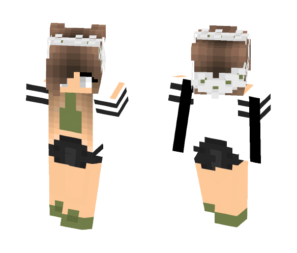 flowercrown - Flower Crown Minecraft Skins - image 1