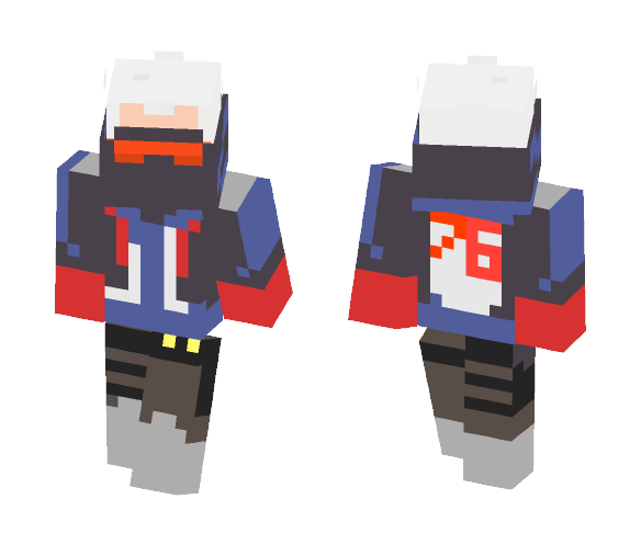 Soldier: 76 - Male Minecraft Skins - image 1