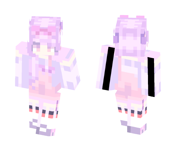 Pastel Pink Pandas - Female Minecraft Skins - image 1