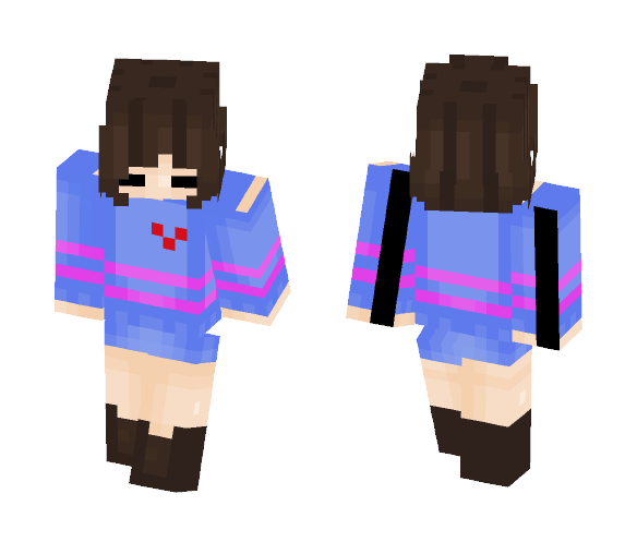 Frisk - Interchangeable Minecraft Skins - image 1