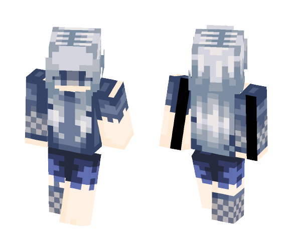 When it rains - Female Minecraft Skins - image 1