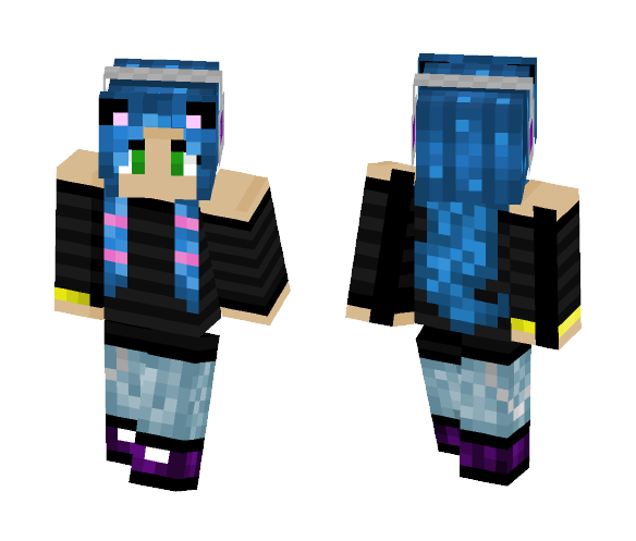Casual Emily Kitty - Female Minecraft Skins - image 1