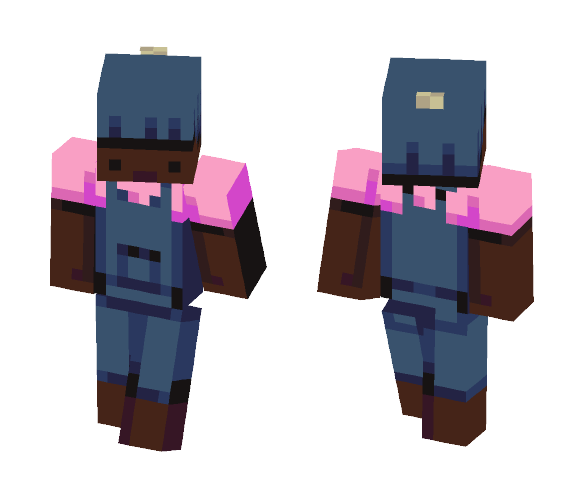 Download Free A child in a beanie Skin for Minecraft image 1 A child in a beanie - Female Minecraft Skins - image 1