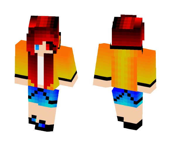 Gaming Amber - Female Minecraft Skins - image 1