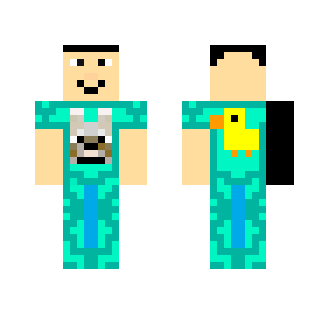 Joaquin And Doggy ( In Swimsuit ) - Male Minecraft Skins - image 2