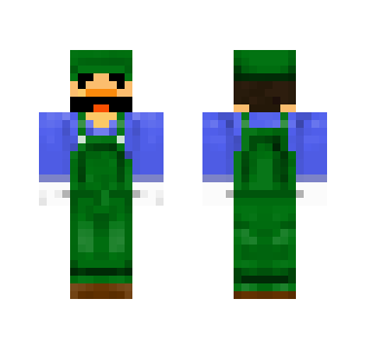 Green Plumber - Male Minecraft Skins - image 2