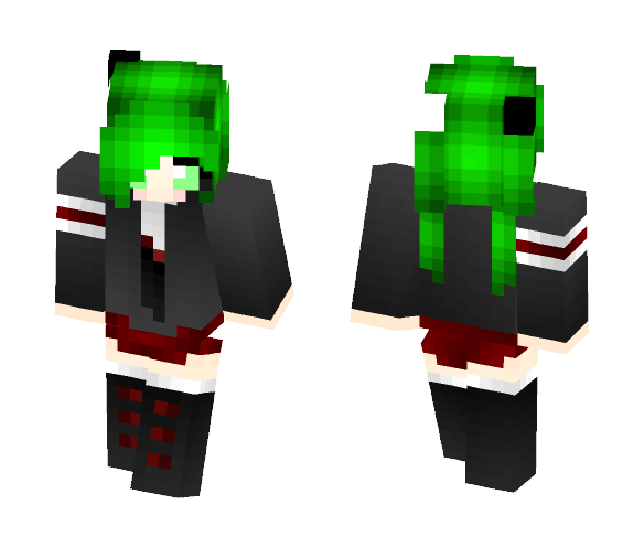Danganronpa monaca towa - Female Minecraft Skins - image 1