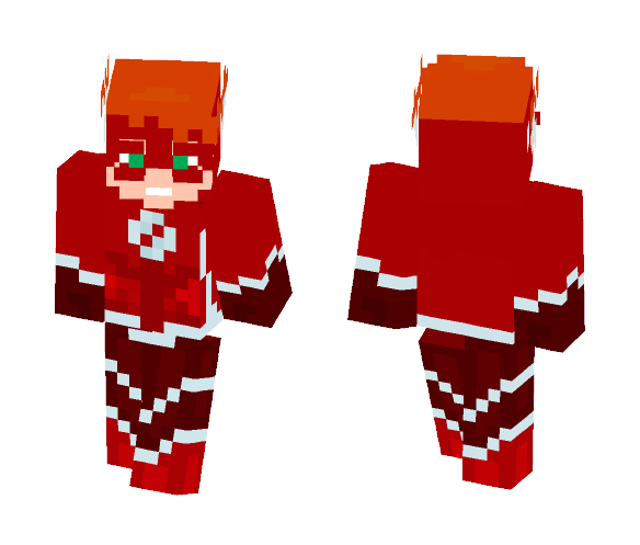 Dc Rebirth: Kid Flash(Wally West) - Comics Minecraft Skins - image 1