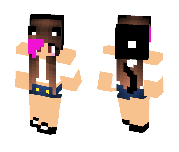 I has kitty skin - Female Minecraft Skins - image 1
