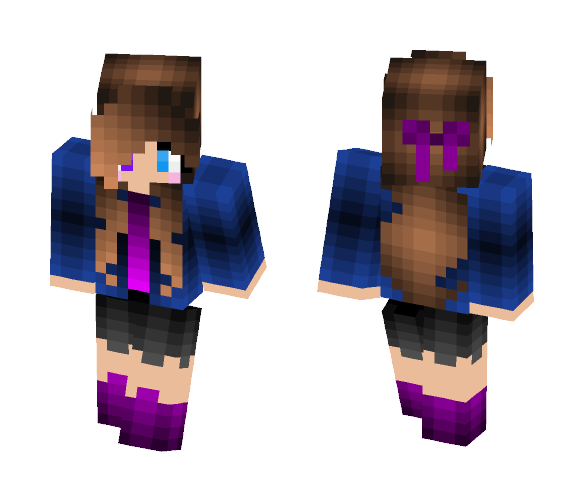 Cross and Arrow Phantom - Female Minecraft Skins - image 1