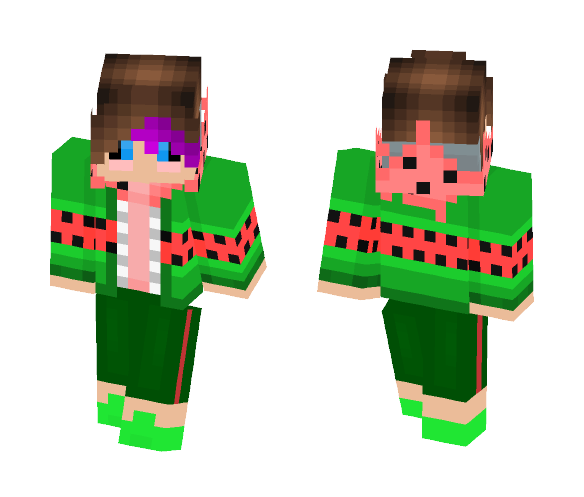 Phantom Fruittale Sans - Male Minecraft Skins - image 1