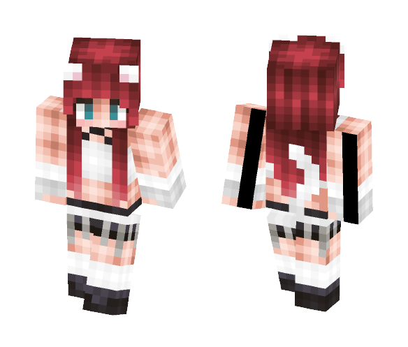 Kitty cat Katarina - Cat Minecraft Skins - image 1