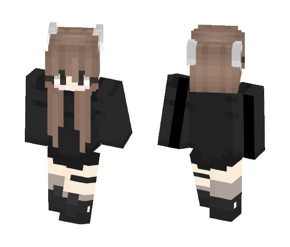 » cute cat girl « - Cat Minecraft Skins - image 1