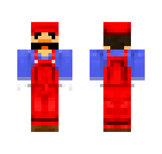 Red Plumber - Male Minecraft Skins - image 2