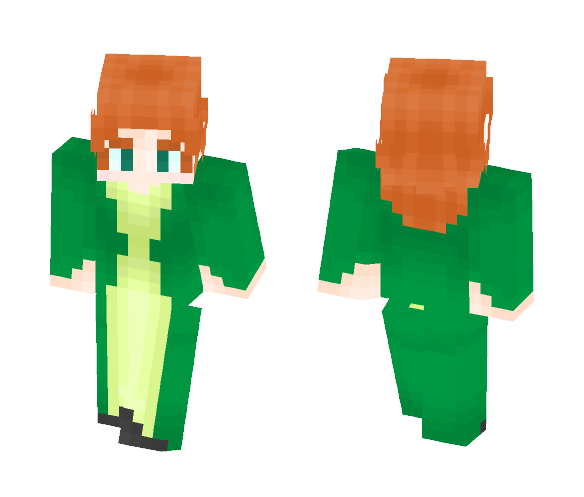 Green Dress - Female Minecraft Skins - image 1