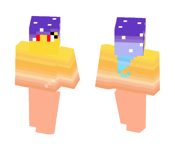When two worlds colide - Female Minecraft Skins - image 1