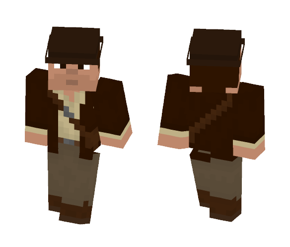 Indiana Jones - Male Minecraft Skins - image 1