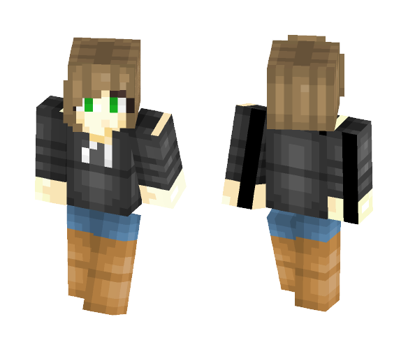 Download Free Dirty blond girl Skin for Minecraft image 1 Dirty blond girl - Girl Minecraft Skins - image 1
