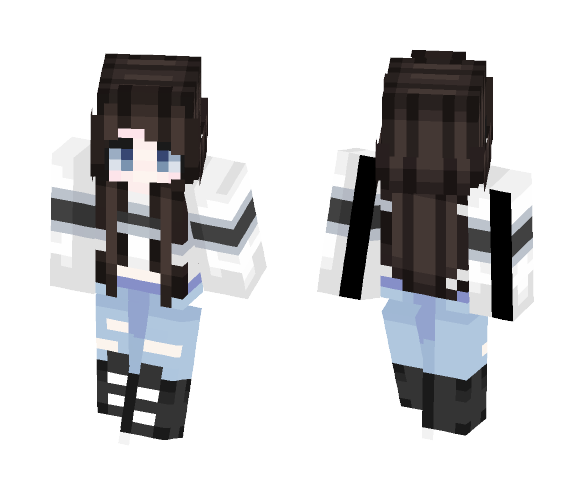 First Skin! | Imqginatixns - Female Minecraft Skins - image 1