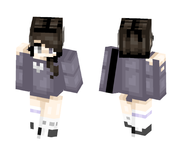 *shrugs* ~Ink - Female Minecraft Skins - image 1