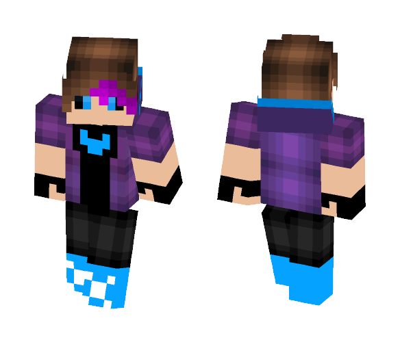 Phantom Underlust Sans - Male Minecraft Skins - image 1