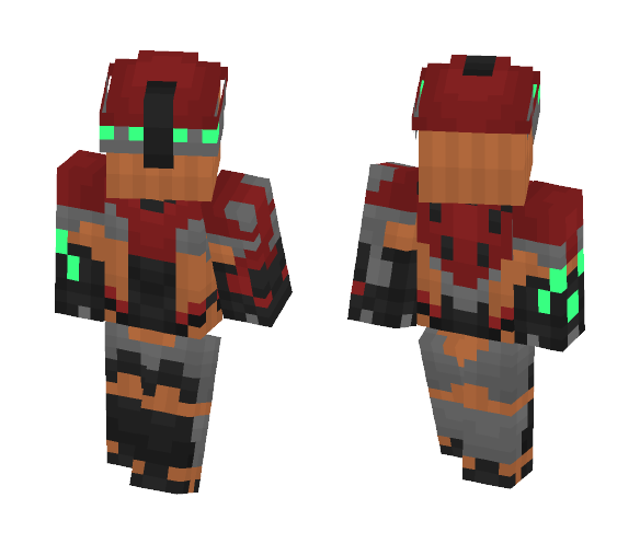 [Halo Wars 2] Banished Hunter - Interchangeable Minecraft Skins - image 1