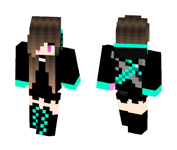 My cheesy sister! - Female Minecraft Skins - image 1