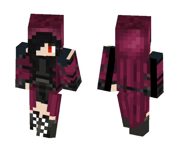 Vampire Witch - Female Minecraft Skins - image 1