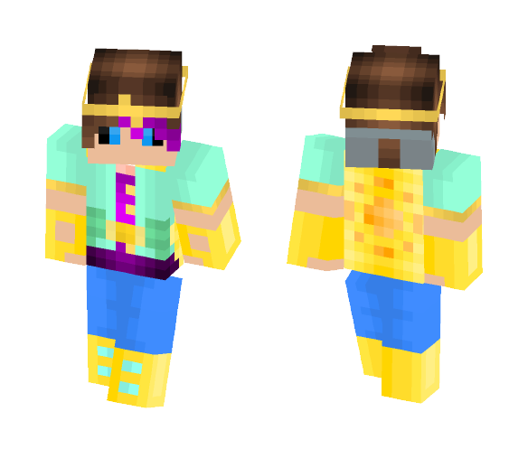 Phantom Dreamtale Sans - Male Minecraft Skins - image 1