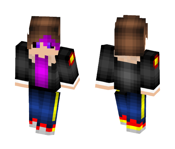 Phantom Underfell Sans - Male Minecraft Skins - image 1