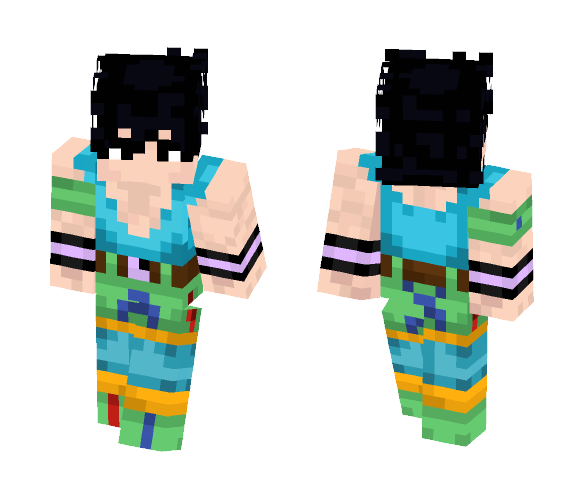 Goku (DBAF) - Male Minecraft Skins - image 1